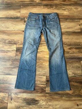 7 For All Mankind Jeans Women 29 (30x31) Medium Wash Bootcut Flare Denim USA